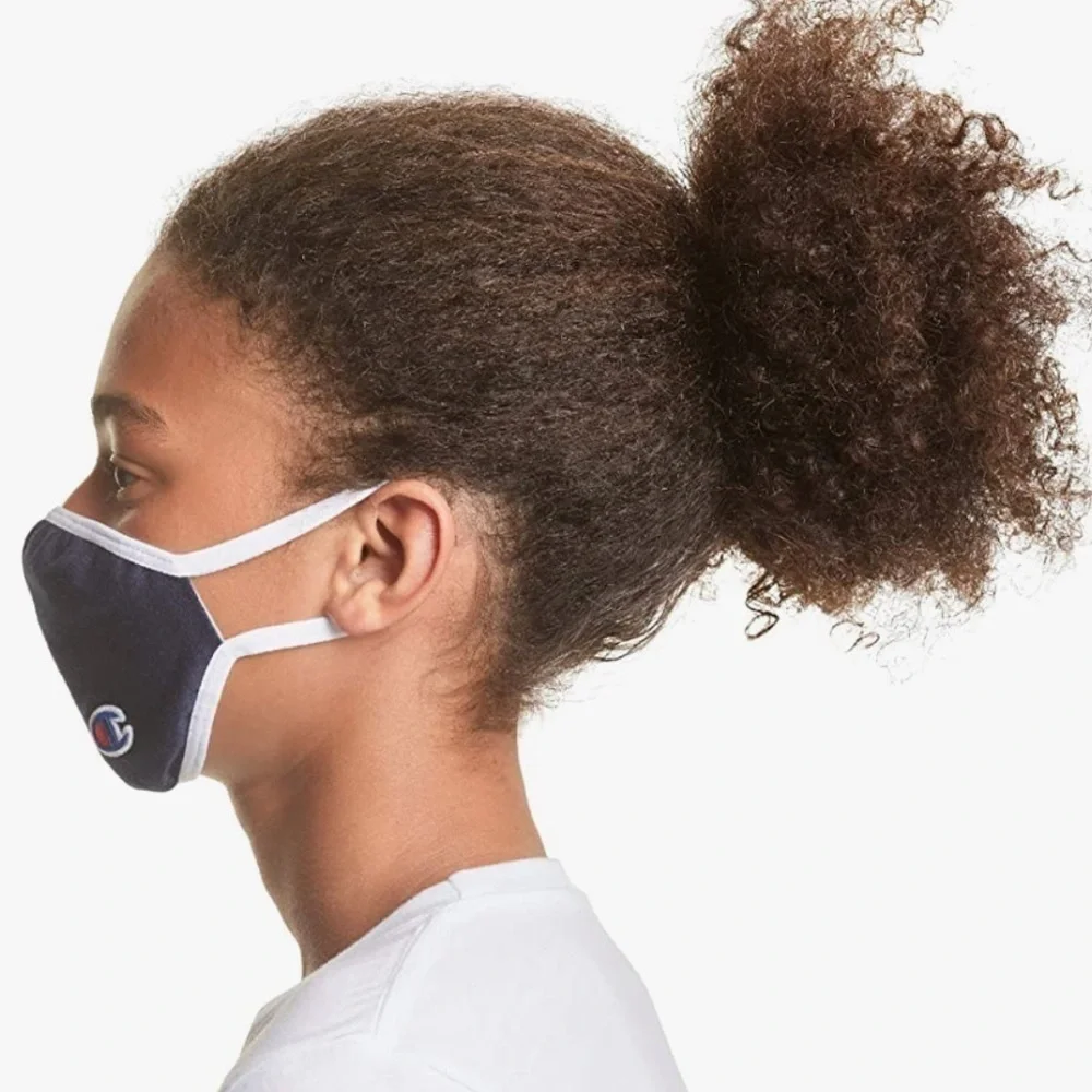 New in package champion 3 face mask ages 5-13 bundle
